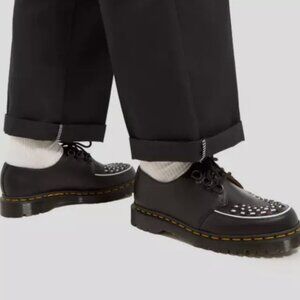 DR. MARTENS RAMSEY SMOOTH LEATHER CREEPERS MSRP$210 CHIC & UNIQUE